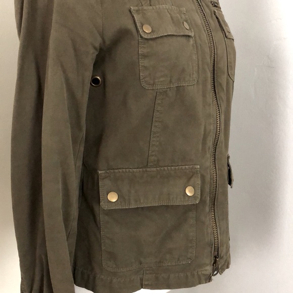 J.Crew Utility Jacket with hood - Picture 6 of 13